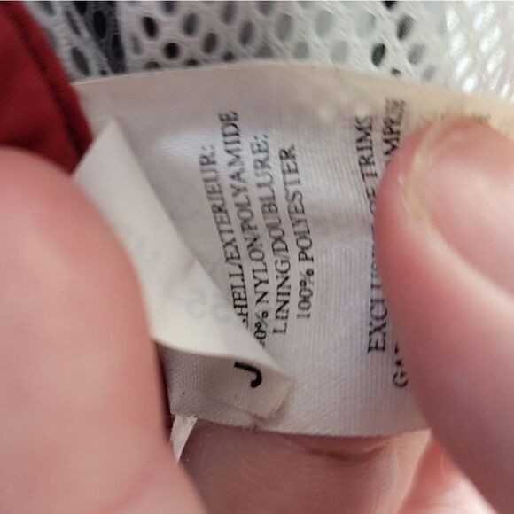 MARMOT jacket burgundy red precip eco packable coat M - Picture 9 of 17